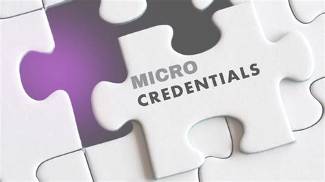 Microcredentials .